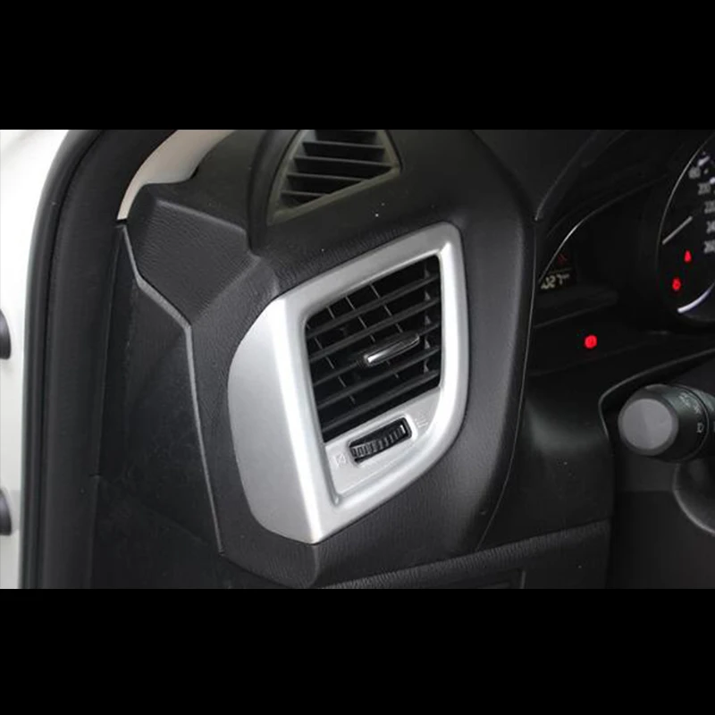 For Mazda 3 Axela 2017-2018 Carbon Fiber Car Front Air Condition Vent Trim Cover