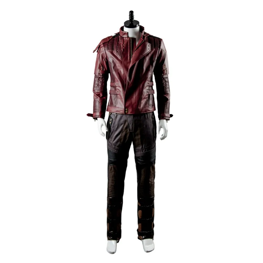 

Guardians of The Galaxy 2 Cosplay Costume Star Lord Jacket Cosplay Peter Jason Quill Costume Jacket Adult Men Full Set