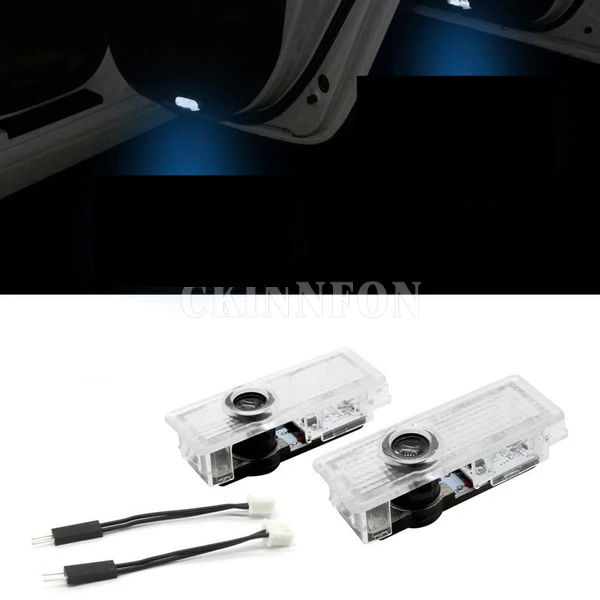 

DHL 200 PCS 2 PCS/Set Car Door LED Logo Lights Ghost Shadow Projector Welcome Light Laser Courtesy Lamp for BMW