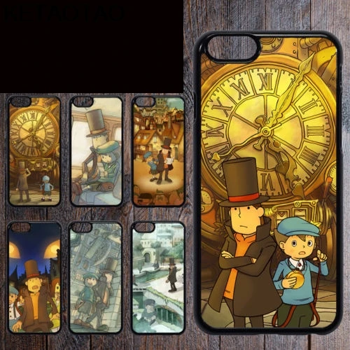 KETAOTAO Professor Layton Phone Cases for Samsung S3 S4 S5 S6 S7 S8 S9 NOTE 3