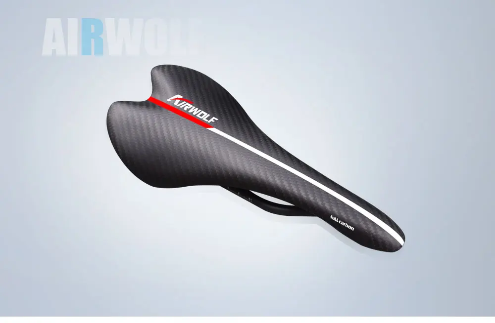 High quality bike saddle 3K weave Carbon saddle matte or glossy finish saddle carbon size in 27*12cm saddles