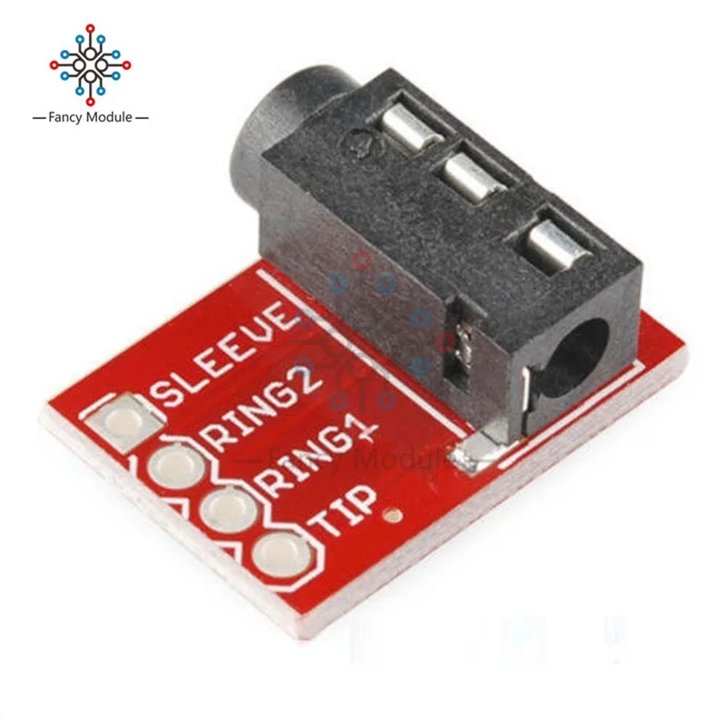 

NEW TRRS 3.5mm Audio Socket Jack Breakout Headphone Video Audio MP3 Jack Professional AL Module