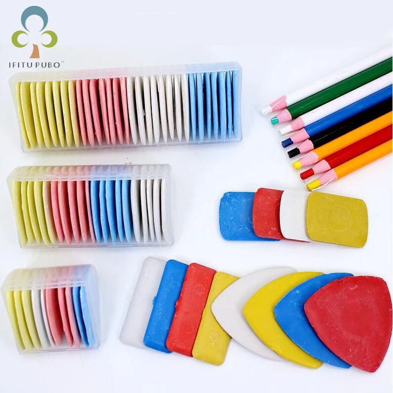 

Colorful Erasable Fabric Tailors Chalk Tailor's Chalk Pencil Fabric Patchwork Marker Clothing Pattern DIY Sewing Tools GYH