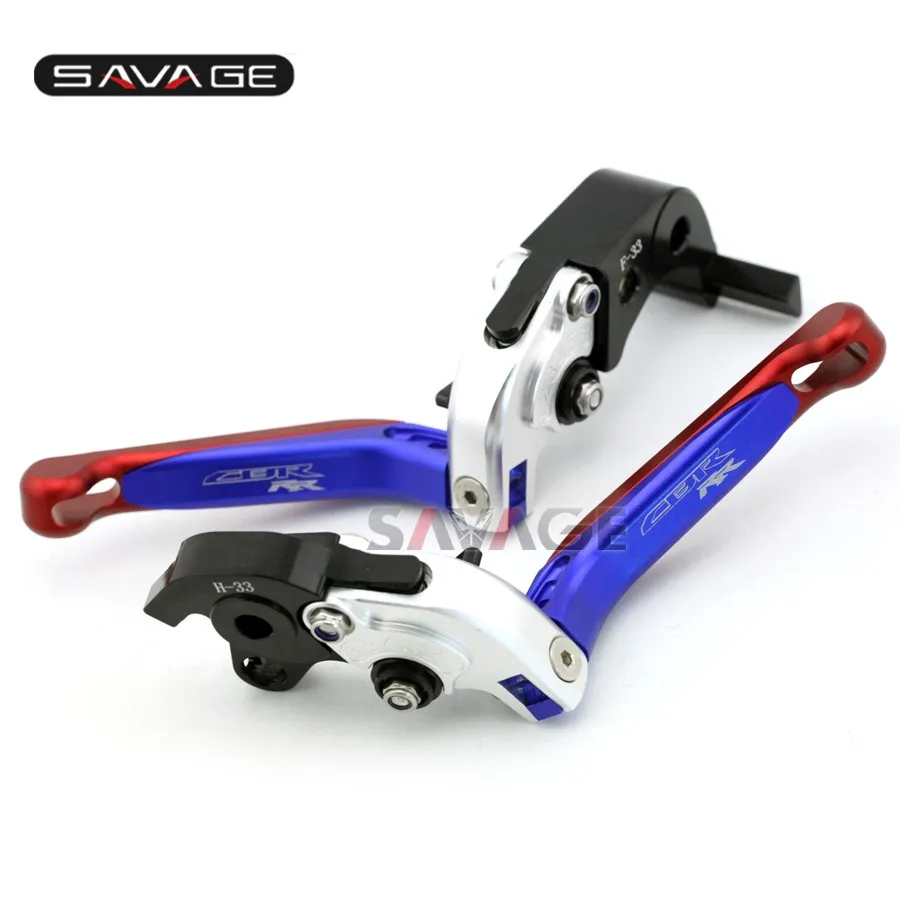 Для HONDA CBR 1000RR CBR1000RR 2004 2005 2006 2007 Мотоцикл Регулируемый Складной Выдвижная сцепные рычаги логотип CBR RR