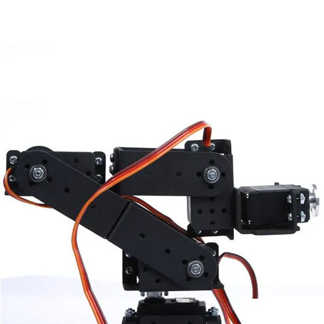 

New 6 Dof Mechanical Arm Robot Servo Bracket Manipulator Robot Teaching Platform Base Clamp Robotic Paw Rectangle Chassis