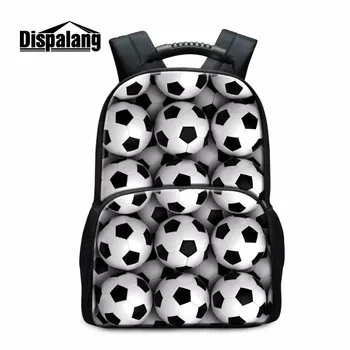 

Dispalang Large Capacity School Backpack Ball 3D Pattern for Children Middle School Students Back Pack Casual Bookbags College