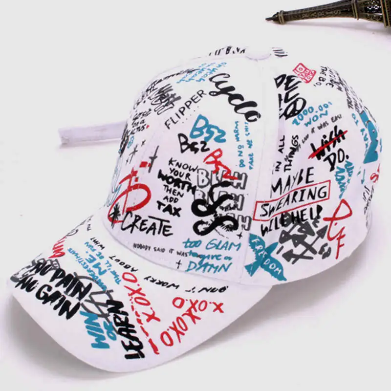 Graffiti gorras de béisbol de las mujeres de los hombres de moda snapback hip-hop tapa sombrero de papá hueso gorra homme carta sombrero unisex de gorras baseball Graffiti gorras de béisbol de las mujeres de los hombres de moda snapback hip-hop tapa sombrero de papá hueso gorra homme carta sombrero unisex de gorras baseball