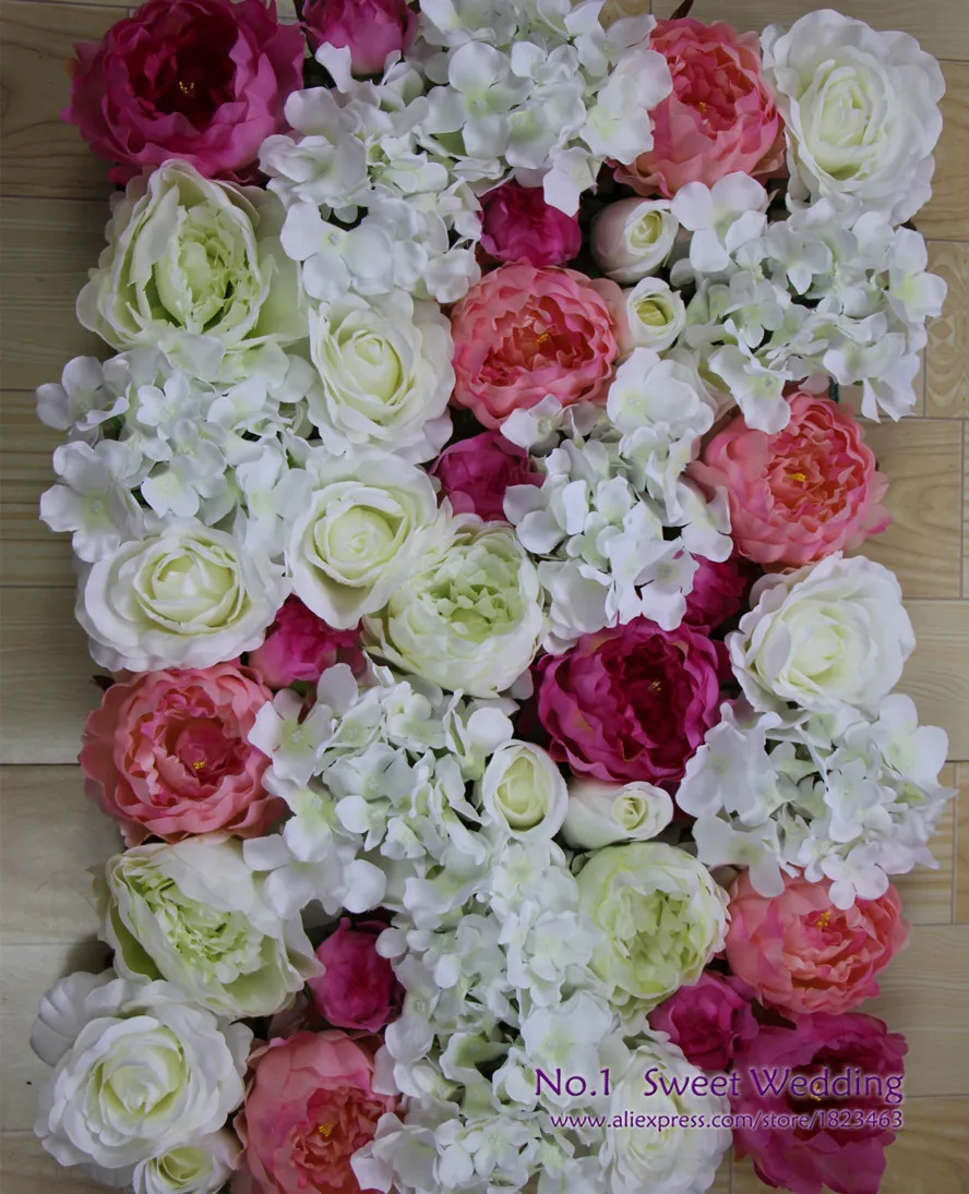Brooke Marou Silk Hydrangea Flowers Wedding Party Wall 2019