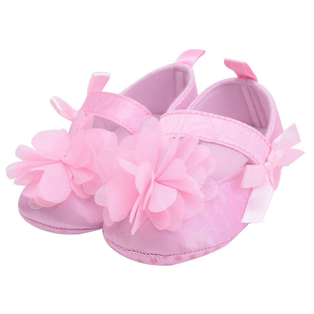 Adorable Flower Infant Kids Baby Girl Toddler Shoes Moccasins Soft Moccs Newborn Girls Booties Anti-Slip Footwear 0-18 Months |