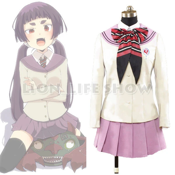 Ao no Blue Exorcist Kamiki Izumo Moriyama Shiemi школьная форма карнавальный костюм| |