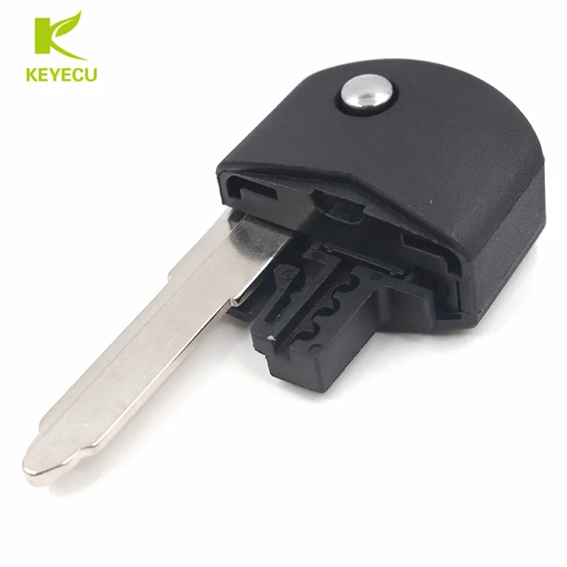 KEYECU New Replacement Folding Remote Key Head Part for MAZDA 3 5 6 (No