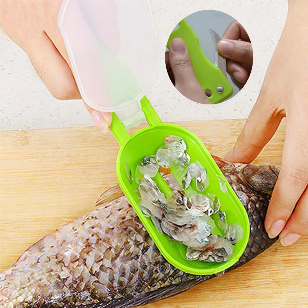 

MIAODA Creative Multipurpose Home Kitchen Garden Cooking Tool Clean Convenient Scraping Scale Kill Fish With Knife Machine