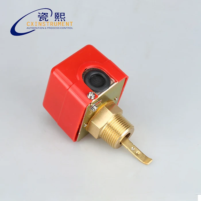 

The Flow Switch Water Sensor With 1'' Inch Thread Connection and 5 pcs Steel Paddle Micro Switch Water Flow Sensor