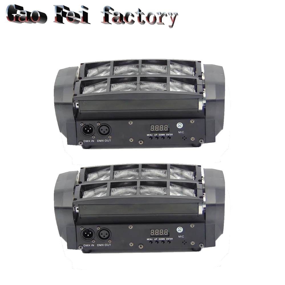 

2017 Big Discount Portable NEW Moving Head Light Mini LED Spider 8x6W RGBW Beam Light High Quality