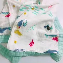 L5 четырехслойное детское обертывание пеленок хлопок детские муслиновые одеяла Новорожденные 70% бамбук 30% хлопок муслиновое одеяло