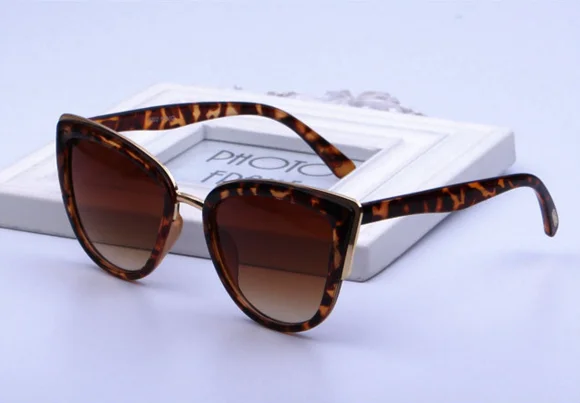 Женские винтажные солнцезащитные очки кошачий глаз, женские роскошные брендовые дизайнерские солнцезащитные очки для женщин, UV400, градиентные оттенки, женские очки 608R