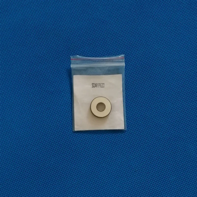 

Piezoelectric Ring 19.5*7.5*4mm-PZT4 Piezo Ceramic Bolt-clamped Ultrasonic Cleaning Transducer PZT Biodiesel Mixing Sensor