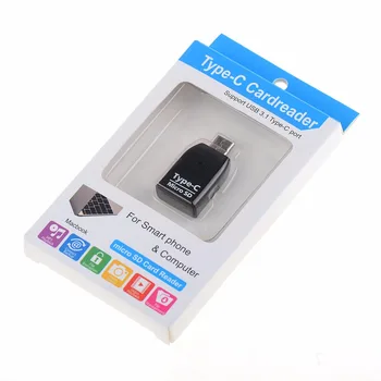 

USB 3.1 Type C Micro SD To SDXC TF Card Reader Adapter Compatible For Macbook & Smart Phone Computer Card Readers