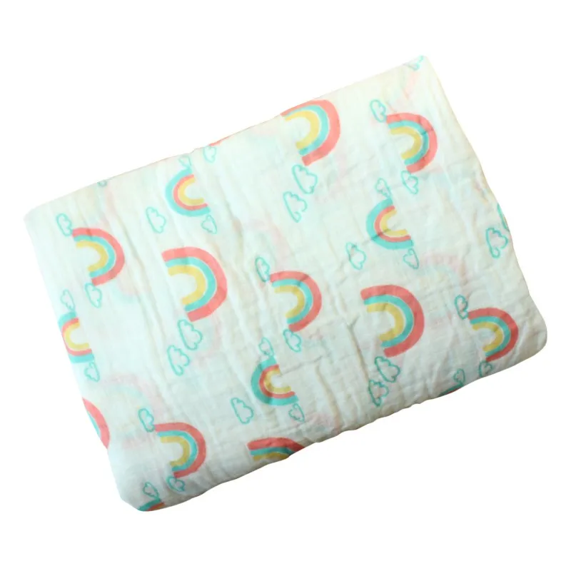 spesifikasi Bayi Selimut Lembut Mandi Handuk 120 Cm * 120 Cm Baru Lahir Kain Kasa Swaddle Selimut Baju Kasa Ganda Menahan Wraps selimut Balita