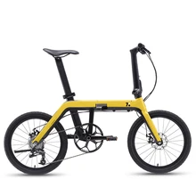 20 inch smart folding bike city multifunctional folding mini bike galaxy hidden folding lock variable speed smart men and women