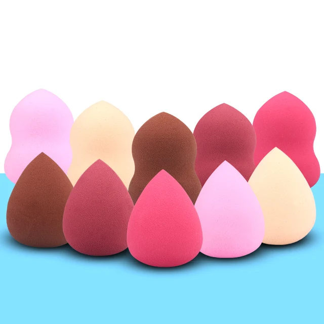 Beauty Makeup Sponge 1Pcs Foundation Powder Puff Smooth Latex Free Egg Shape Cosmetic Sponge Make Up Tools 5