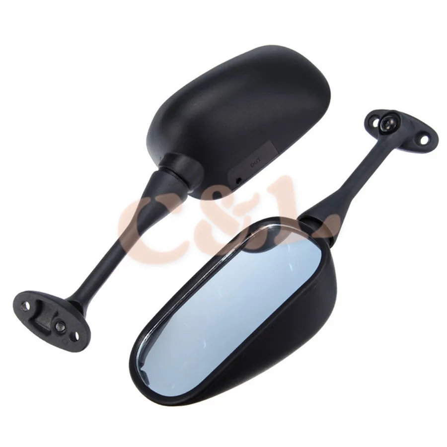 Motorcycle Side Black Rear View Mirror For HONDA CBR600RR 2003 2011 CBR