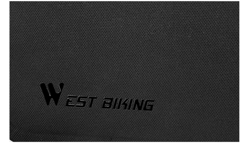 Perfect WEST BIKING Bicycle Bag Waterproof MTB Road Bike Panniers Front Frame Basket Cycling Accessories Handlebar Triangle Bike Bags 4