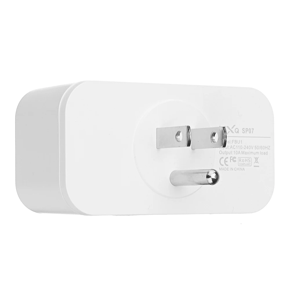 LEORY SP07 AC110-220V 10A US Plug Mini Smart Alexa Розетка WiFi Голосовое управление таймер переключатель