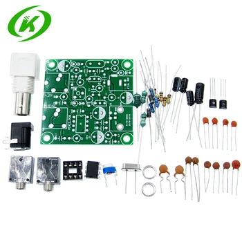 

1 Set DIY RADIO 40M CW Shortwave Transmitter QRP Pixie Kit Receiver 7.023-7.026MHz Short Wave Transmitter DC 9V-14V In Stock