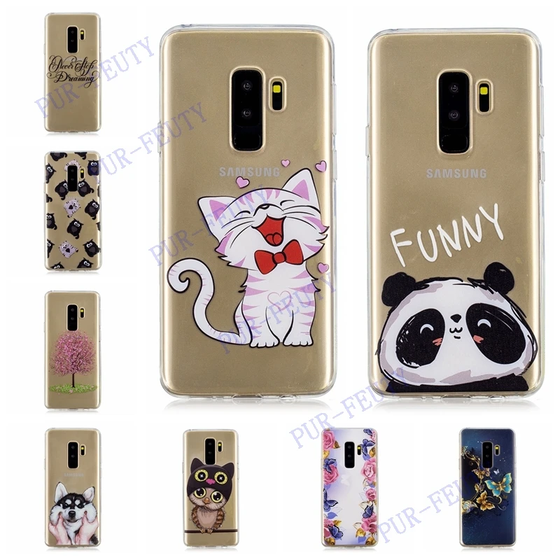 

Soft TPU Case For Samsung Galaxy S9 Plus + SM-G965F/DS SM-G965F Case For Galaxy S9+ SM G965F/DS G965F G965N G965D Silicone Cover