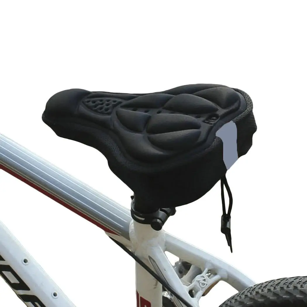 

3D Soft Bicycle Saddle Bike Seat Cover Thick silicone sponge cushion Seat Cushion Cycling Saddle for Bicycle Bike Accessories