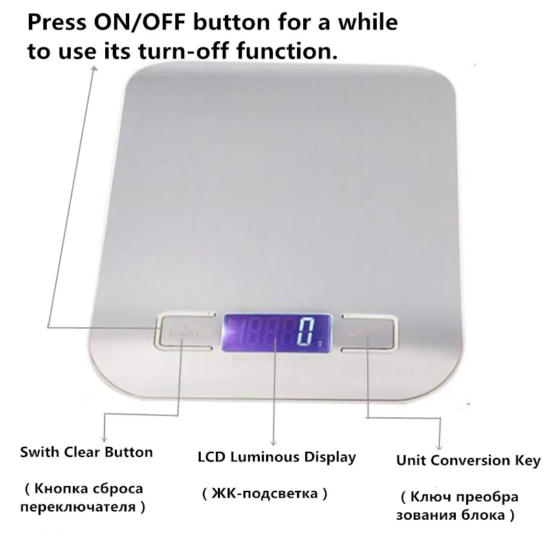 Kitchen Scales Electronic Digital weiging balance Food Baking