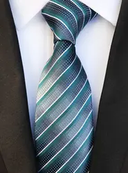 2018 Последняя мода полосатый галстук 8 см формальные галстук с диагональными полосами