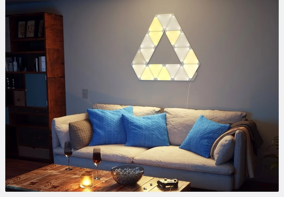 Xiaomi Nanoleaf полноцветный умный нечетный светильник для работы с приложением Mijia для Apple Homekit Google home настройка на заказ