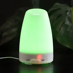 Ароматерапия эфирное масло диффузор склонен рот увлажнитель воздуха с красочными светодиодный свет тумана США Разъем для Office для дома