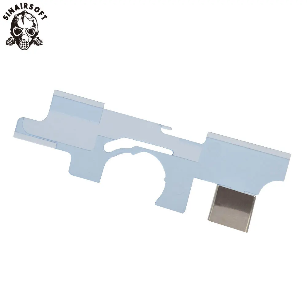 

SHS High Quality Transparent Anti-Heat Selector Plate for H&K B&T MP5 Series Airsoft AEG Hunting Accessories