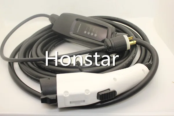 

Duosida EVSE DOSTAR NEMA 6-20 plug 16A SAE j1772 Type 1 EV plug 5M cable for Electric car Charging mode 2 EV Charger in STOCK