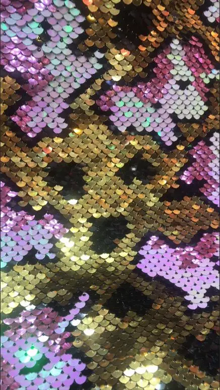 5 yards New arrival Sequin Embroidery Material Fabric Textile african lace fabric For Sewing Dress | Дом и сад