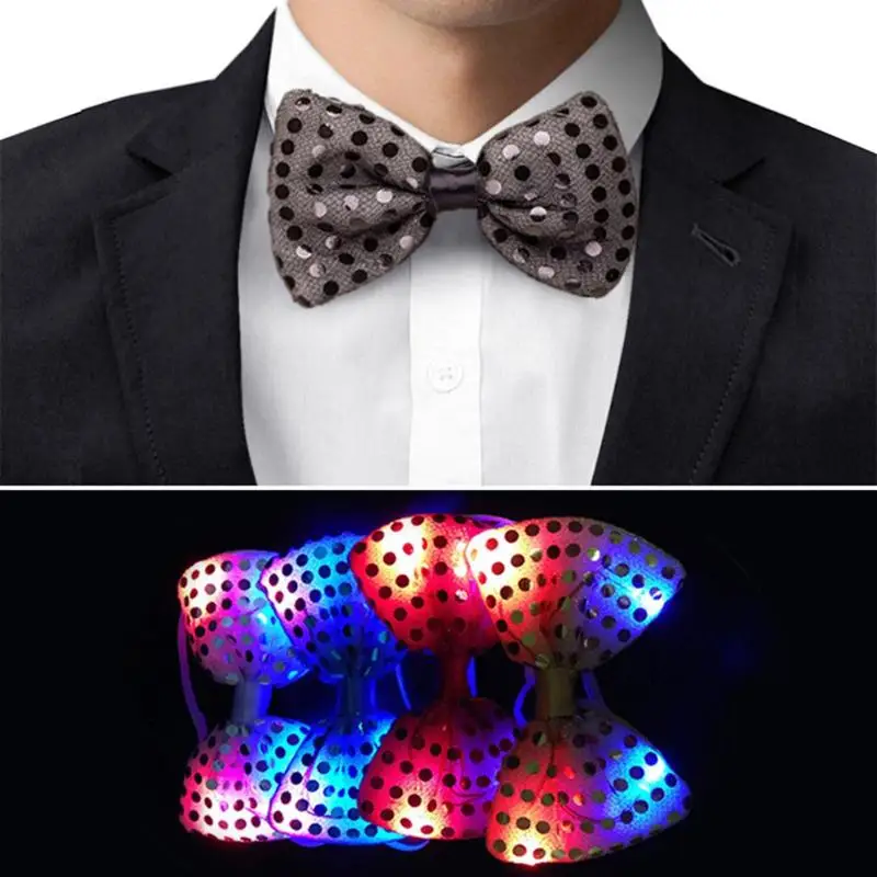 blinking bow tie
