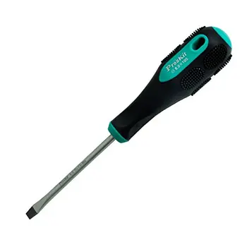 

ProsKit 9sd-207a Pro-Soft Flat Screwdriver (-6 6x100 mm) Hand Tools Home Repair Screwdrivers s