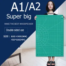 Коврики для резки A1 и A2, двухсторонние пластины, дизайн, гравировка, модель, нож, масштаб, резка картона, школа, офис, Suppli