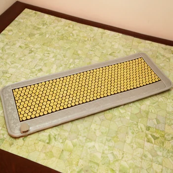 

Free Shipping! Natural Jade Cushion Sofa Heat Jade Mat Beauty Mattress Yoga Mat AC220V size:150x50cm