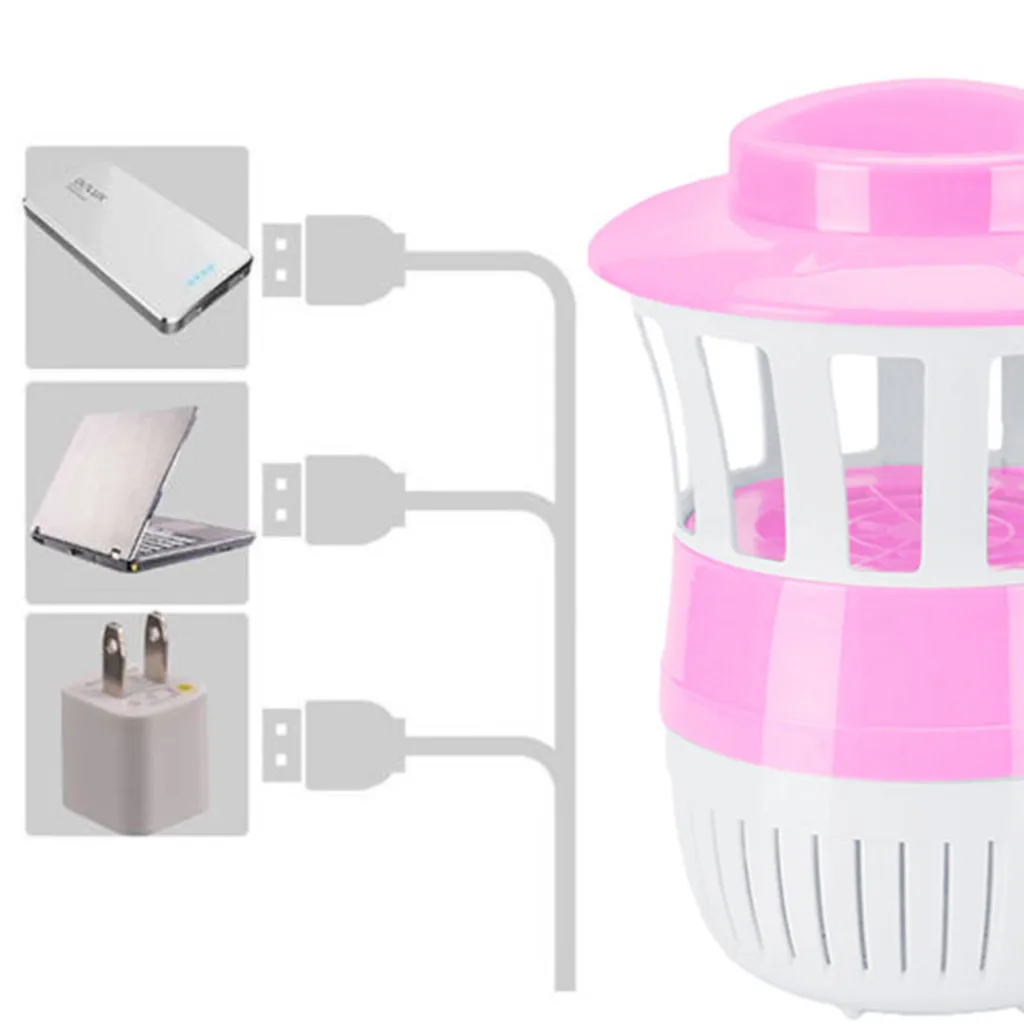 

2019 Household daily necessities 5W USB Mosquito Killer Lamp Insect Fly Bug Trap Pest LED Control UV Light online star item