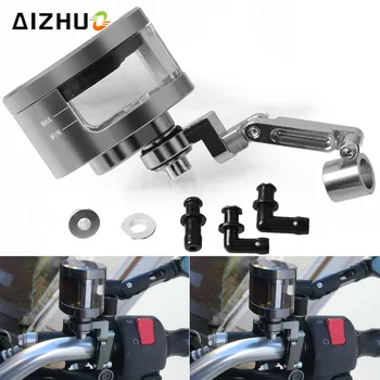 

Motorcycle Brake Fluid Oil Reservoir Cup Tank+Support Bracket For YAMAHA WR125X/R X MAX KTM DUKE 125 200 390 1190 1050 AdventuRe