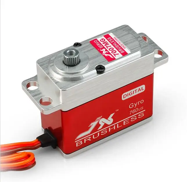 

BLS-7007MG High Precision Metal Gear Full CNC Aluminium Shell Structure Brushless Digital Narrow band Servo
