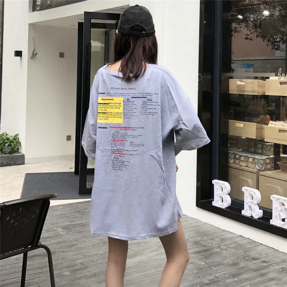 

Mr.nut fashion brand 2019 trend women's T-shirt O-neck short-sleeved summer shirt T-shirt letter printing fashion clothing