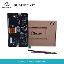 Nextion Enhanced NX8048K070-Универсальный 7,0 ''полноцветный ЖК-резистивный сенсорный экран HMI встроенный RTC/1 K EEPROM/8 цифровой GPIO
