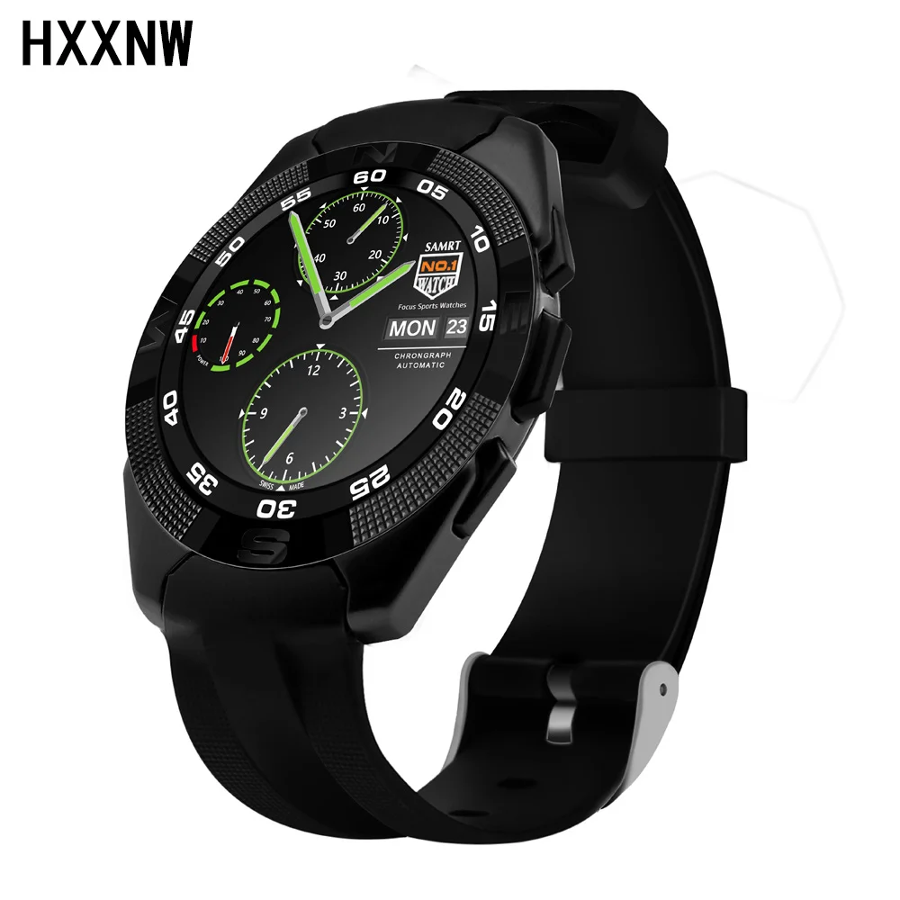 Новый оригинальный № 1 g5 смарт-часы MTK2502 SmartWatch сердечного ритма Мониторы Фитнес