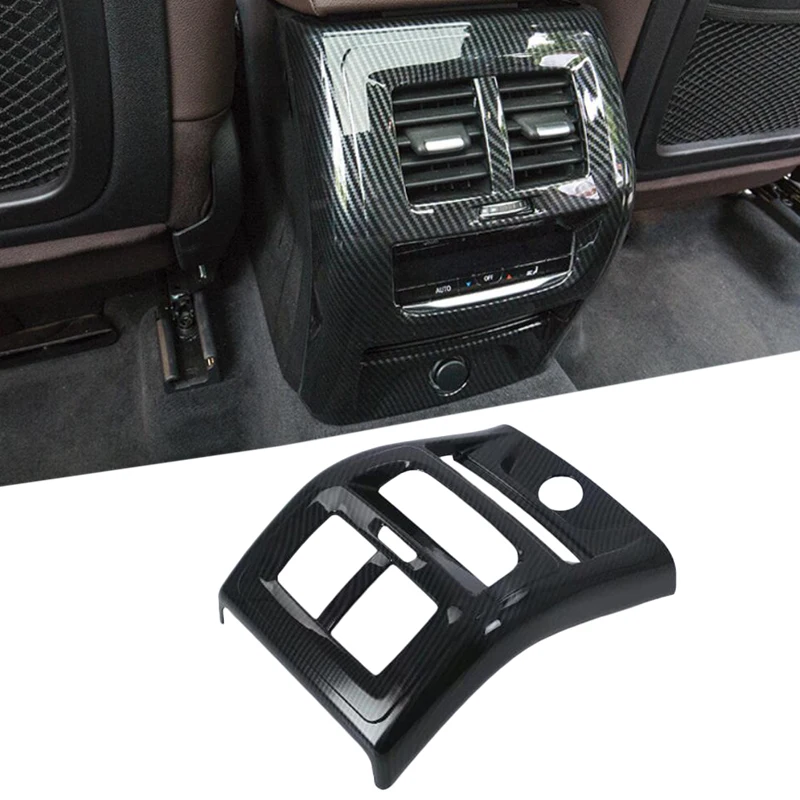

Fit For BMW X3 G01 2017 2018 2019 Armrest Box Rear Air Conditioning AC Vent Outlet Molding Cover Kit Trim car Accessories 1PCS