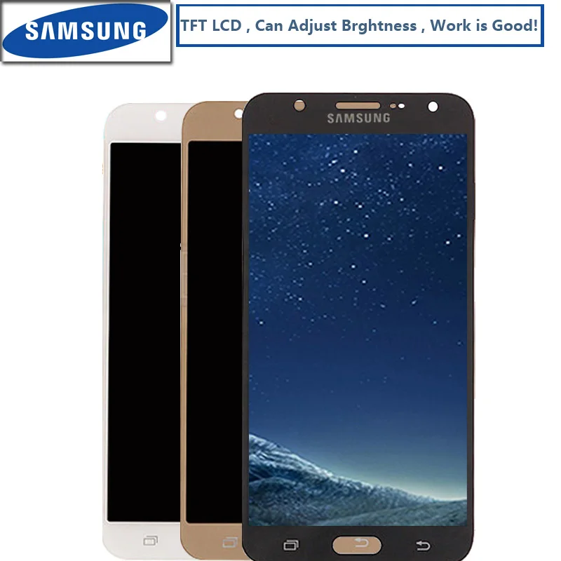 

Can Adjust Brightnes TFT LCDs Replacement For Samsung J7 2016 J710F J710M J710H J710FN LCD Display With Digitizer Touch Screen